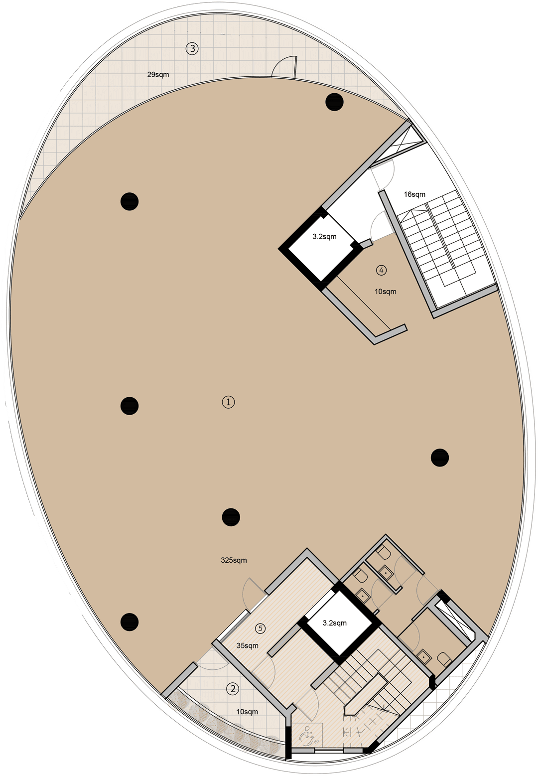 Fifth floor plan