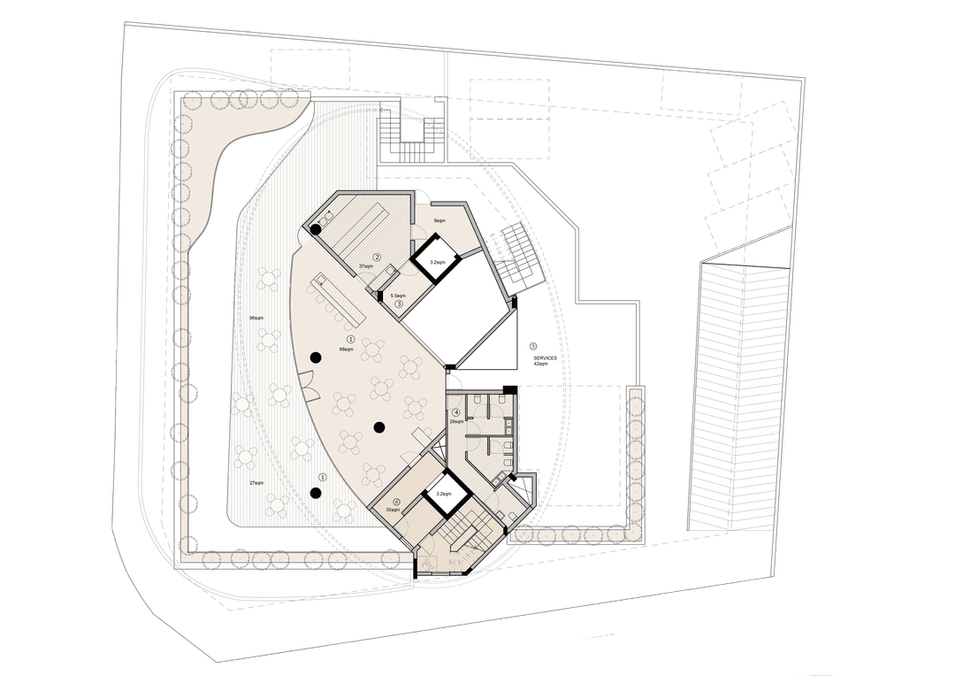 First floor plan
